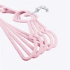 Heart-shaped Flocking Hanger Non-slip Cute Bow Design Simple Creative Hanger Anti-drop Storage Rack 4