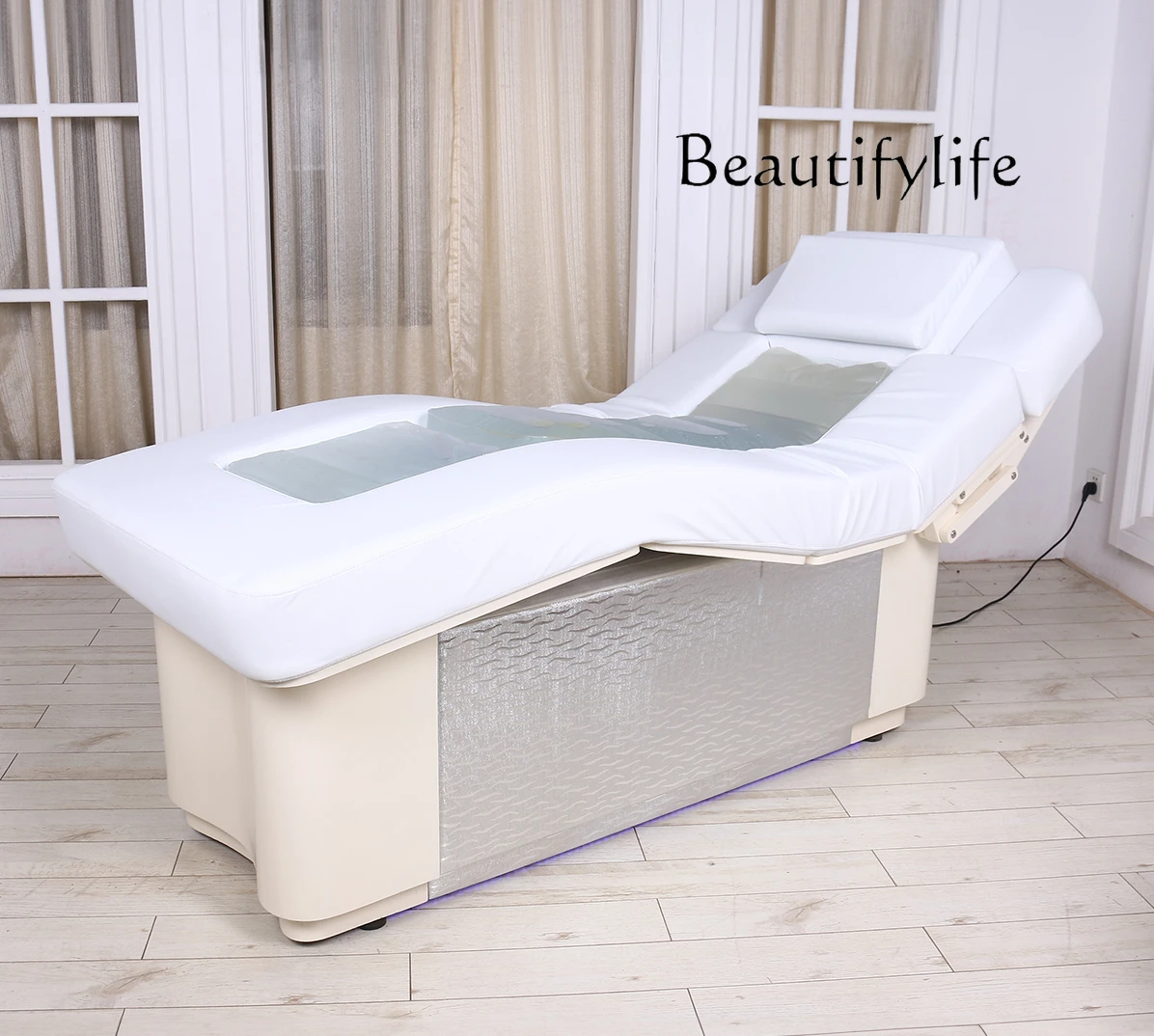 

Electric Adjustable Facial Bed Spa Constant Temperature Heating Physiotherapy Bed