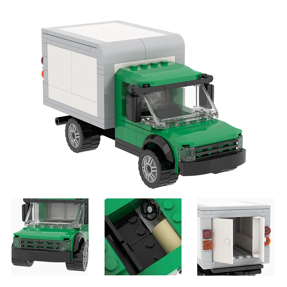 MOOXI Stadt Auto Serie MOC Autos Set MOC Ziegel Racer Klassische Supercar Modell DIY Erwachsene Bausteine Kinder Spielzeug Für Kinder Geschenk – Detail 7