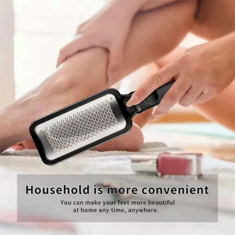 1 Piece Foot File Foot File Scrubber Dead Skin Callus Remover Stainless Scraper Feet Care Clean Tool