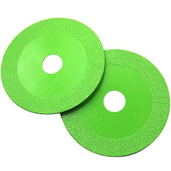 Diamond Ultra Thin Green Brazing Cutting Blade (2pcs 100mm Green)