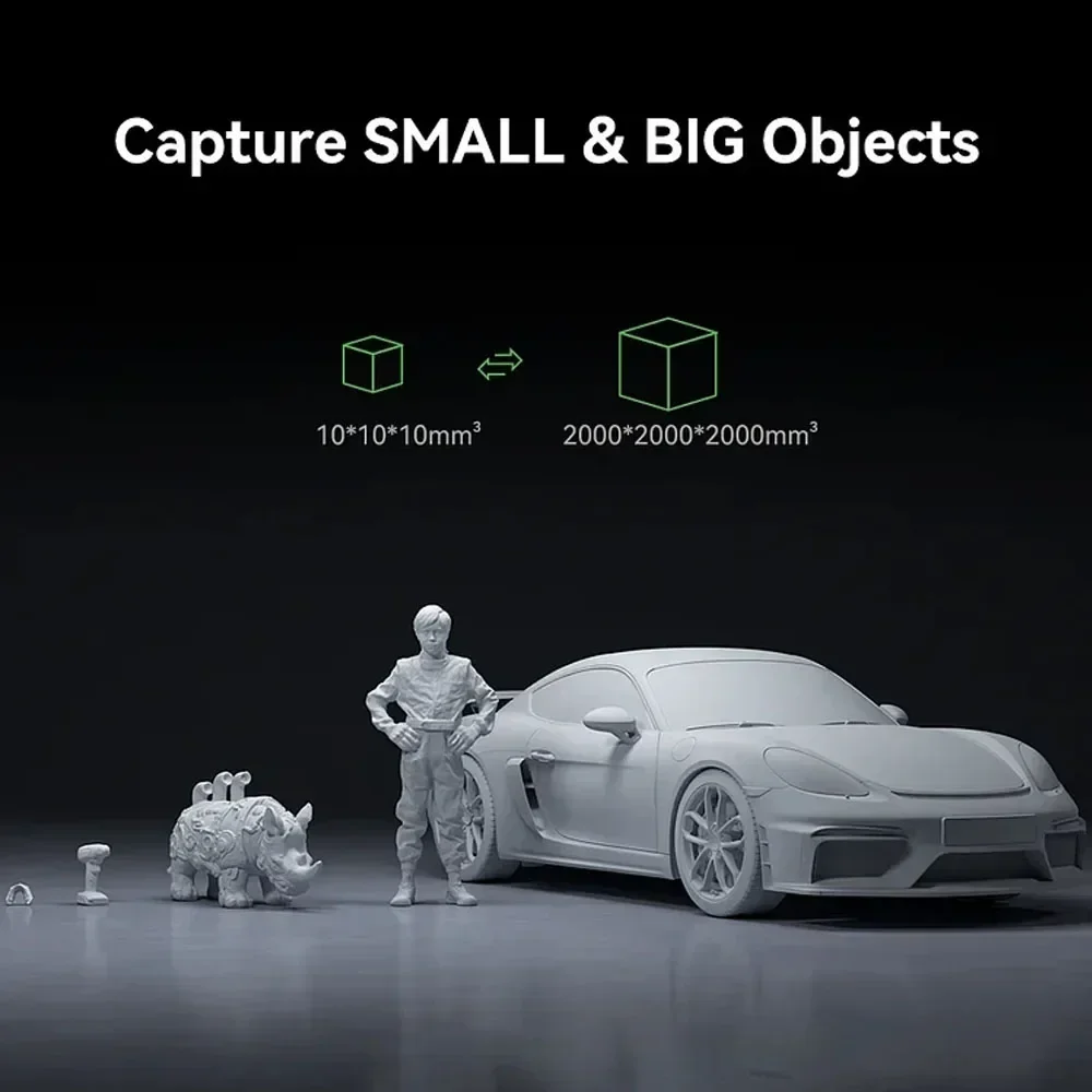 Creality-cr-scan otterハンドヘルド3Dスキャナー、ポータブル 