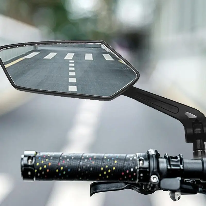 Scooter Mirrors Adjustable Road Bike Cycling Rear View Mirrors Motorcycle Accessory For Mtb Scooter Atv Bike Bicycle Folding Bic 3