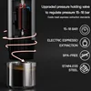 CONQUECO Portable Espresso Machine Travel: 12v Car Coffee Maker for Camping - Small Electric - 2.5 Mins Heating- 8 Cups Espresso 3