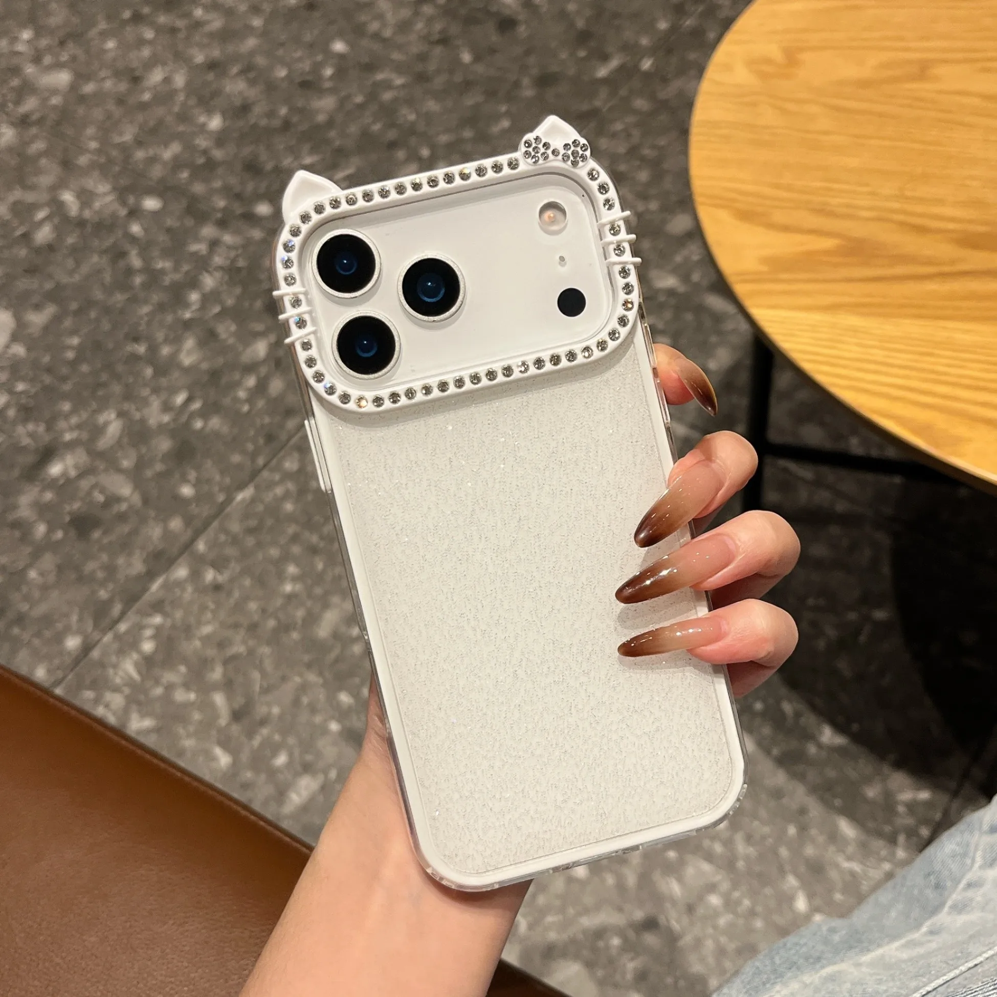 Cat Ear Phone Case - Creative Personalized Anti-Fall Design
