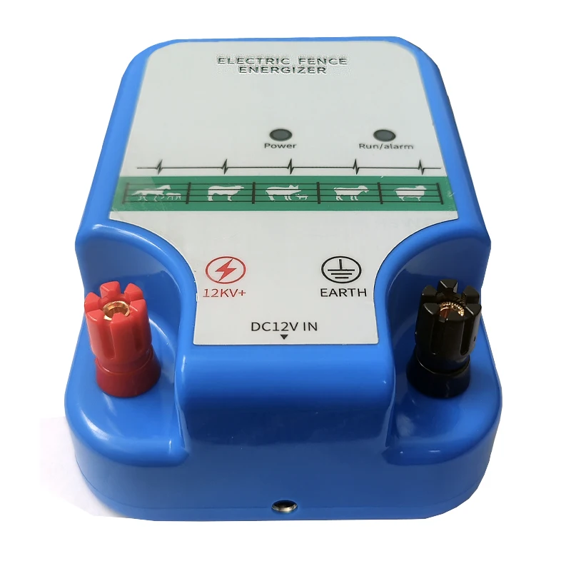 New Farm Electric Fence Activator Livestock High Voltage Pulse