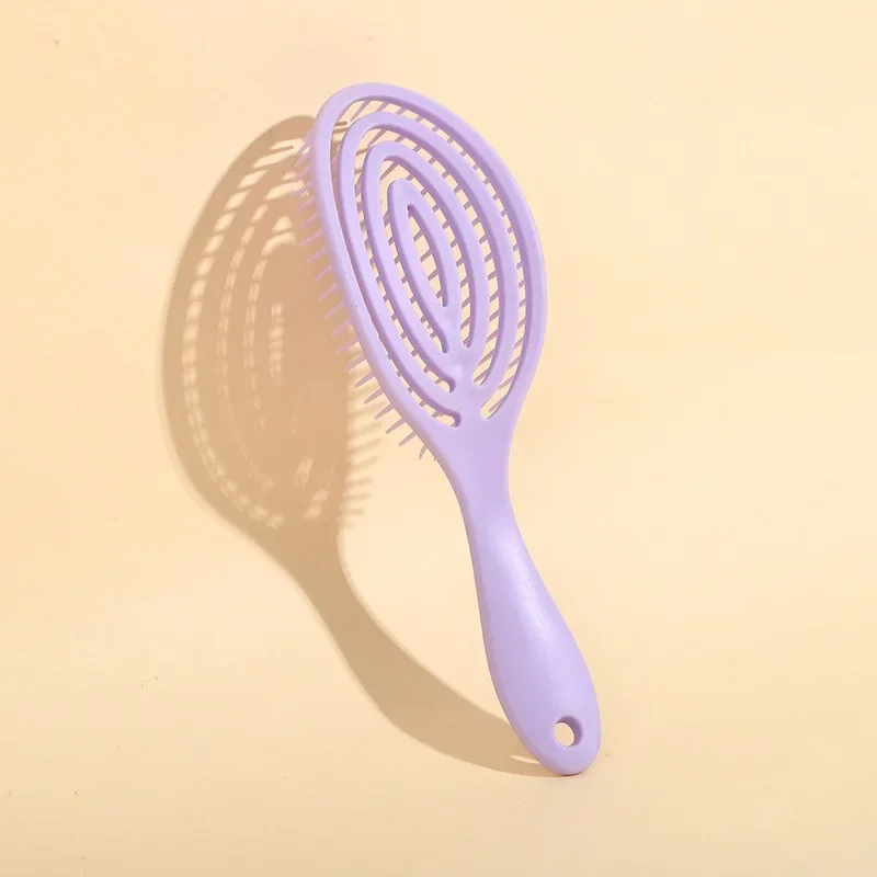 Description Picture 5 of itemHollow Out Hair Comb Detangling Hair Brush Large Plate Massage Combs Hollow Hair Brushes Barber Comb Salon Styling Tools