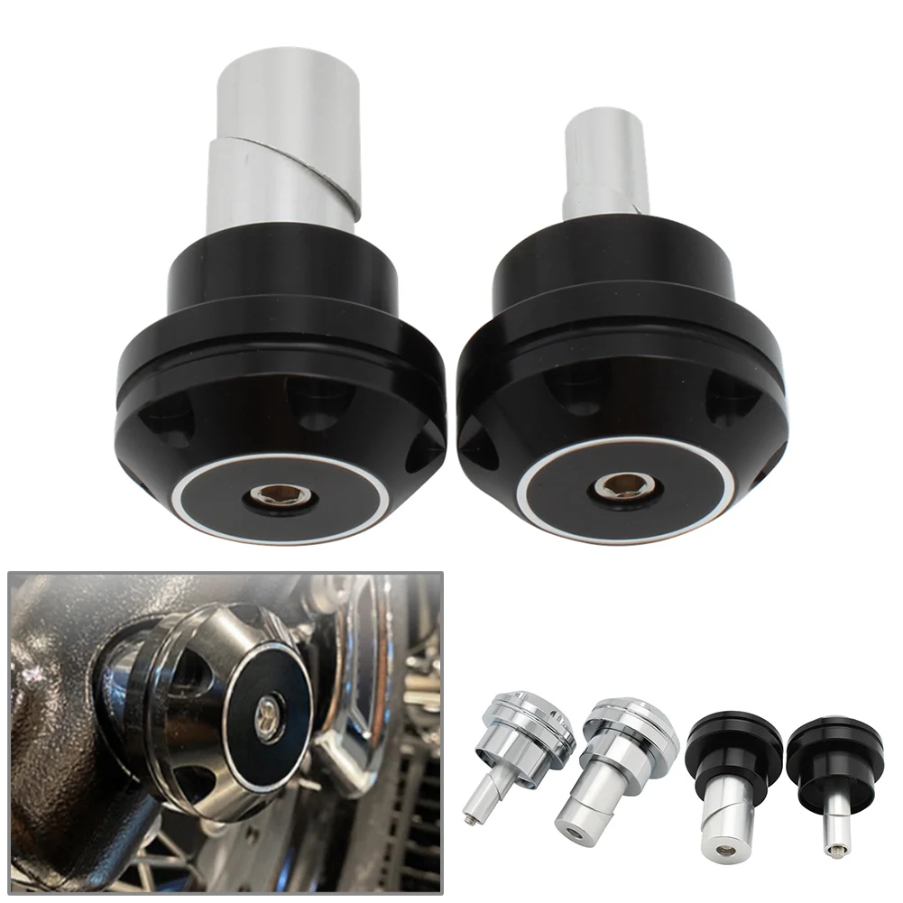 

2Pcs Motorcycle Front Axle Nut Covers For BMW R18 Chrome/Black Aluminum alloy