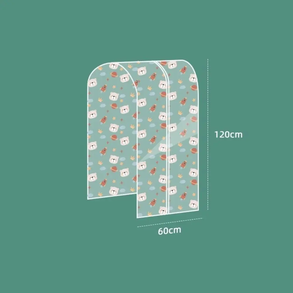 Waterproof Clothes Dust Cover Dustproof Thicken Dress Storage Protect Large Capacity Hanging Storage Bag for Coat Suit Dress