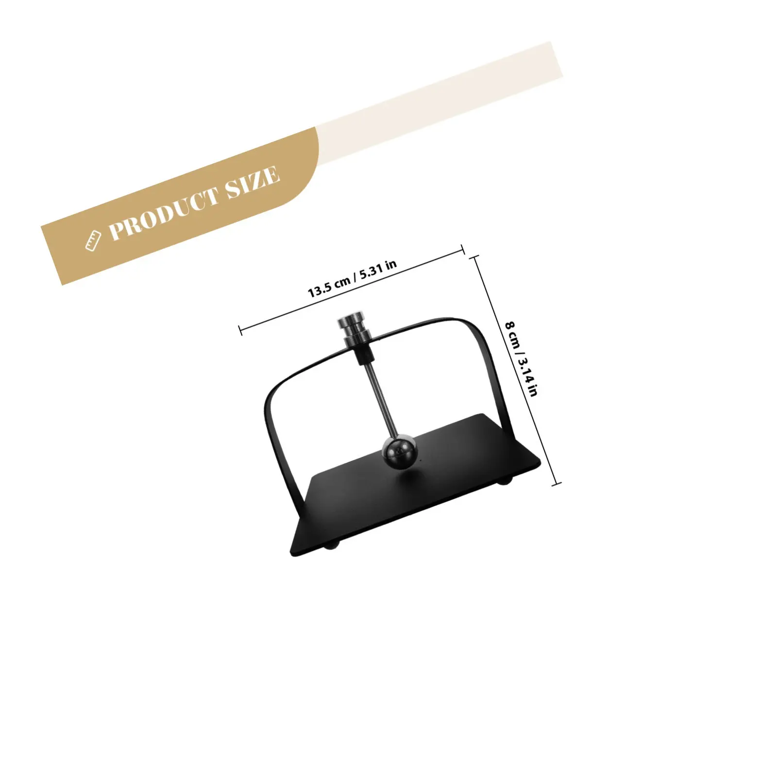 1Pcs 스테인레스 스틸 냅킨 랙 테이블 티슈 프리 스탠딩 홀더 가정용 욕실을위한 세련된 스토리지 주최자