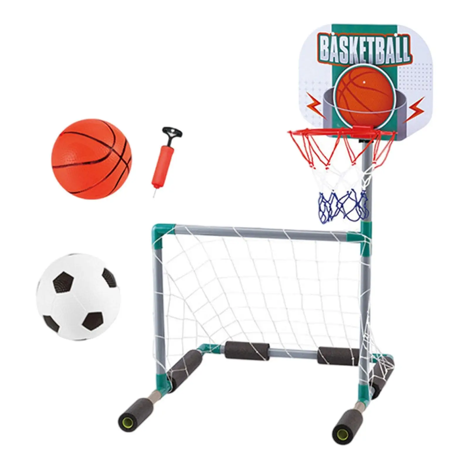 Pool Basketball Hoop Pool Soccer Float Toys Floating Basketball Game