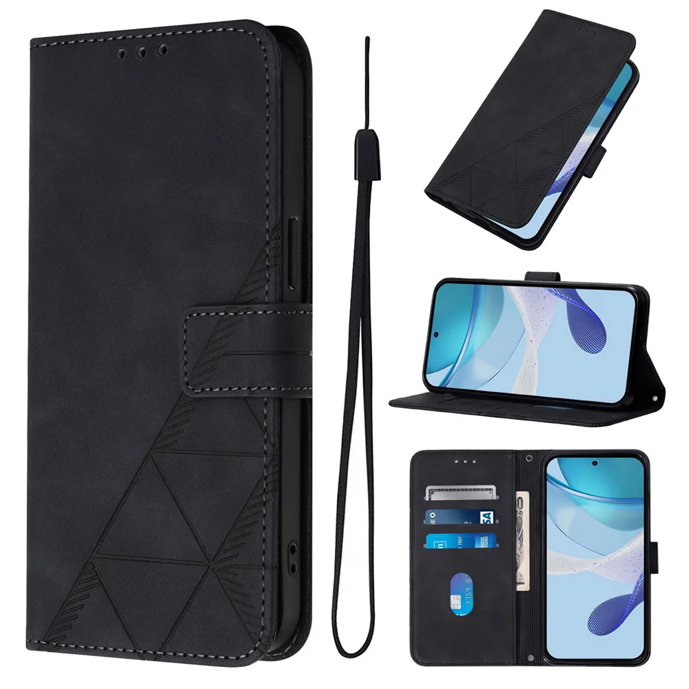 Leather Flip Card Holder Wallet Phone Case