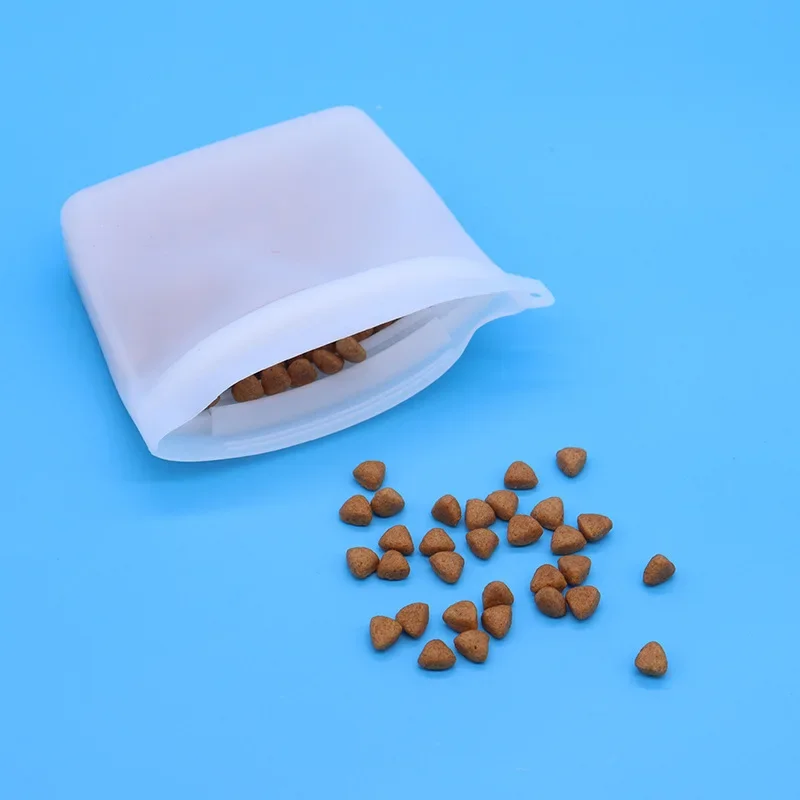Dog Training Bag Silicone Dog Food Bag Pet Snack