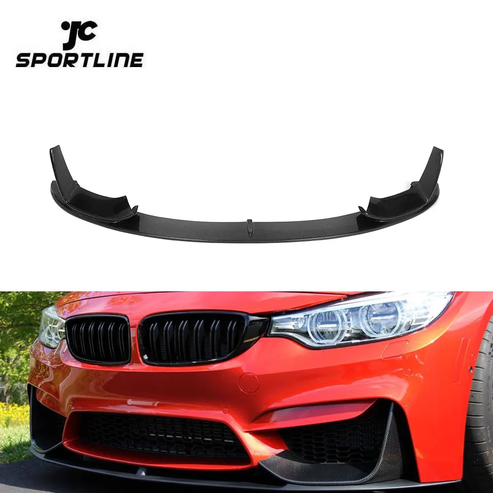 

Передний спойлер JCSPORTLINE P Style F32 F33 из углеродного волокна для BMWs F32 F33 M4 420i 428i 435i