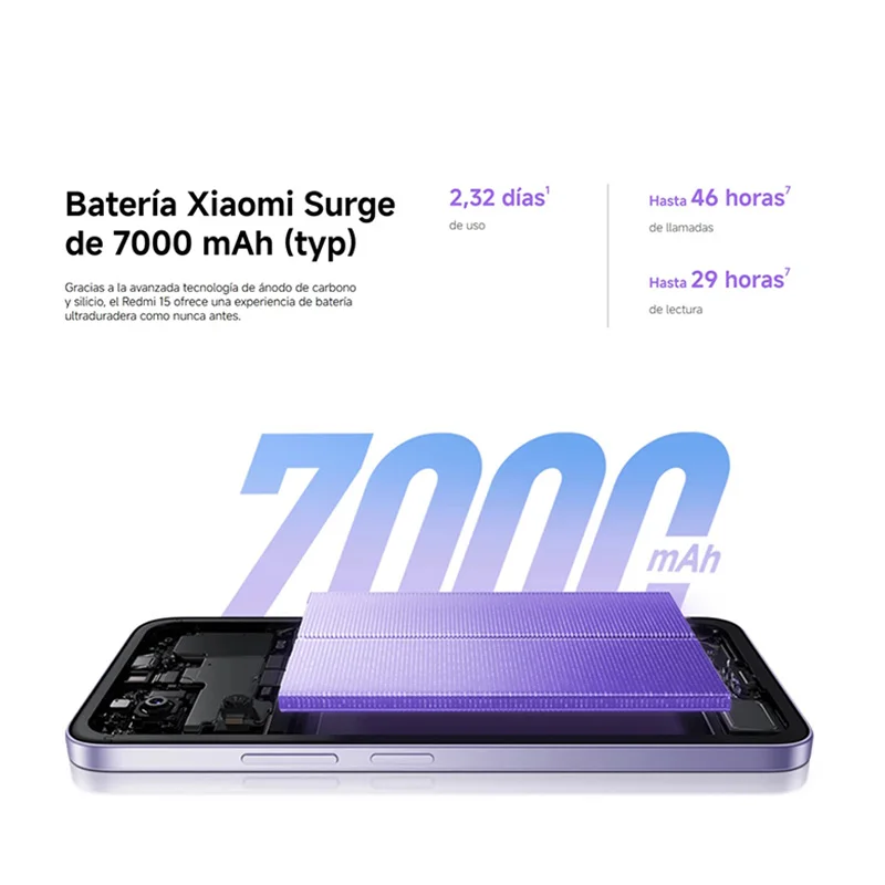 Xiaomi Redmi 15,Snapdragon® 685,6.9