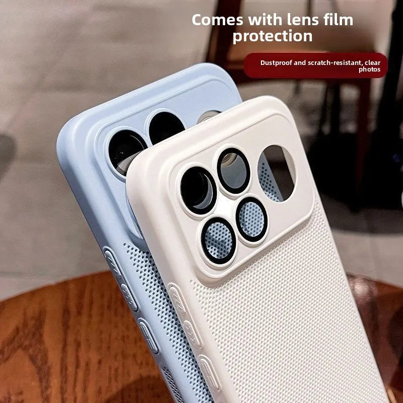 Luxury Colored Ultra-Thin Frosted Heat Dissipation Phone Case