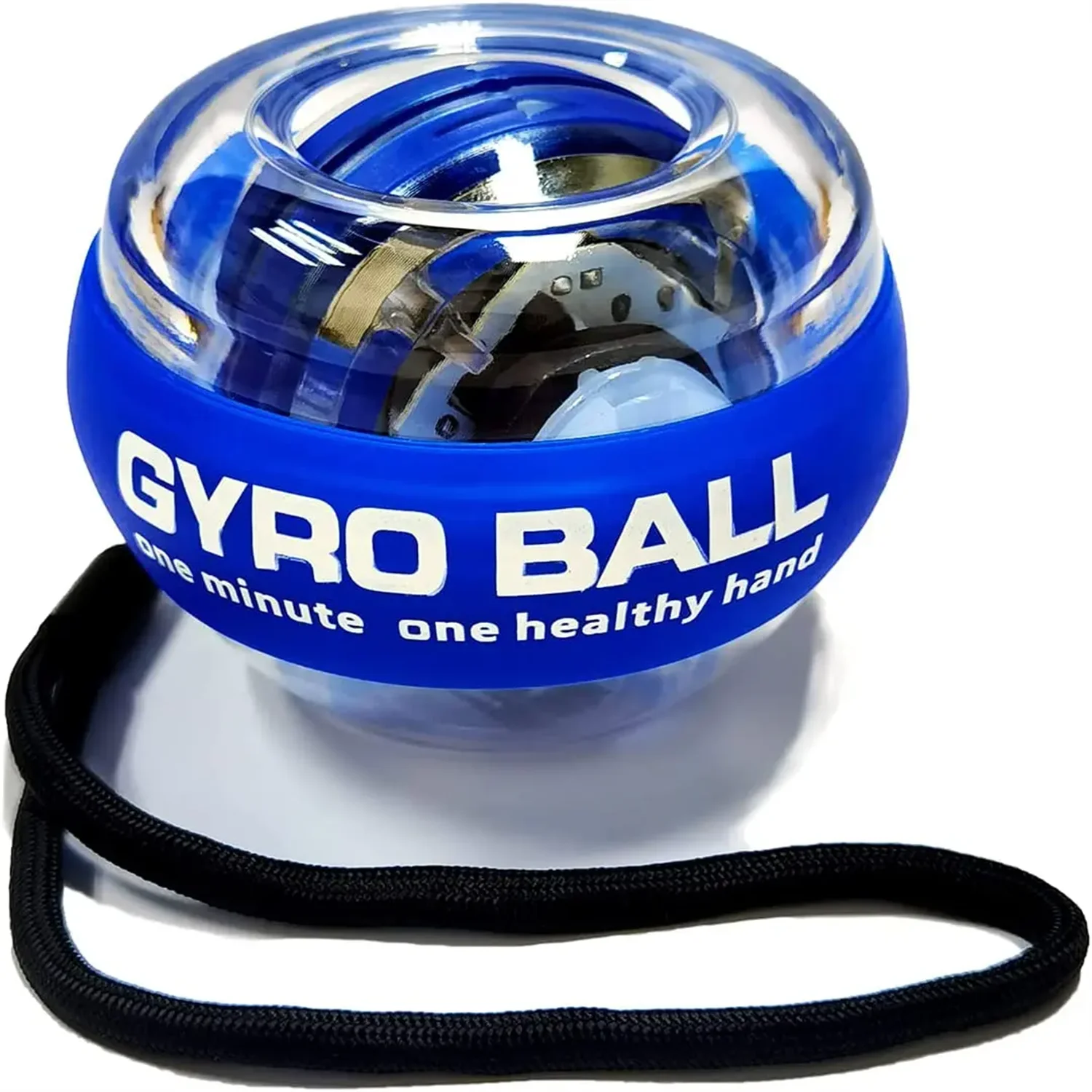 GOZATO Auto-Start Gyro Ball - Wrist & Forearm Strengthener With LED Lights, Hand Exercise For Grip & Muscle
