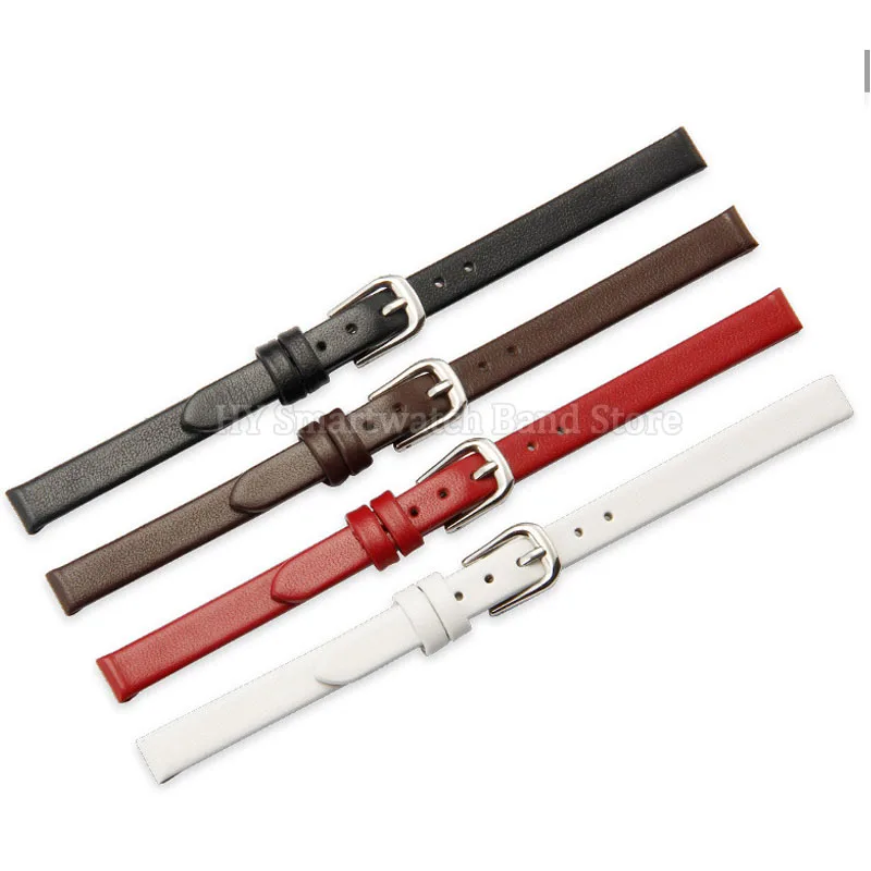 Ultra-Thin Waterproof Leather Sport Watch Strap – Soft Wrist Band