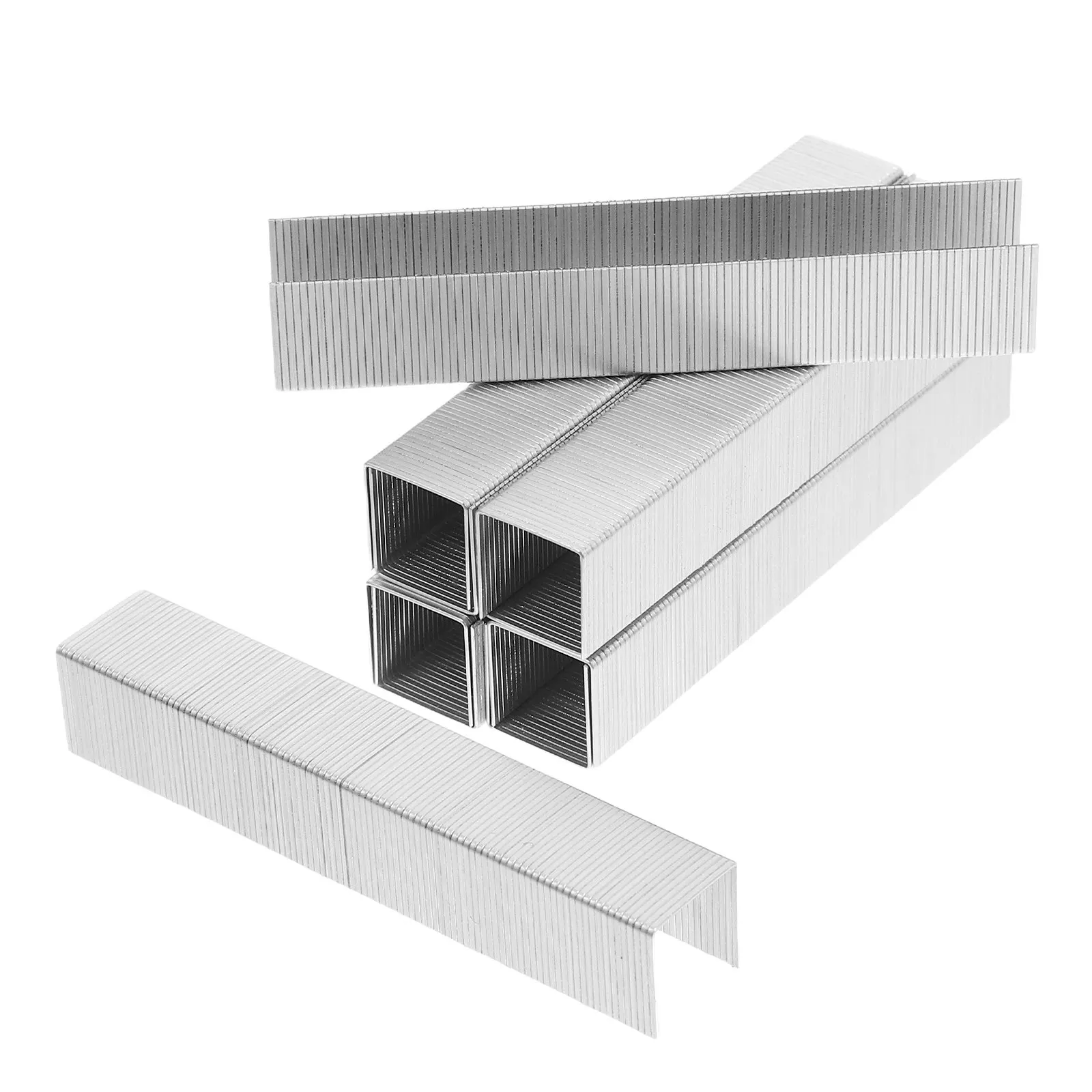 1000Pcs 스테인레스 스틸 스테이플 헤비 듀티 미니 스테이플 리필 사무실 학교 가정용 종이 바인딩 스테이플러 액세서리