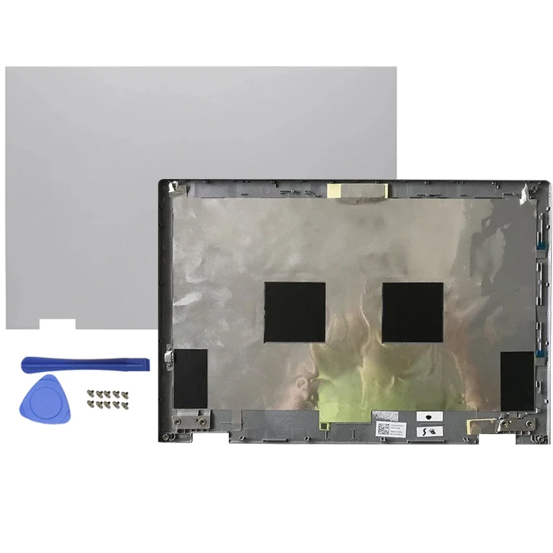 DELL inspiron 13 7000 7347 7348 7353 7359 LCD 뒷면 커버/전면 베젤/경첩/손목 받침대/하단 케이스 실버용 새 노트북 케이스