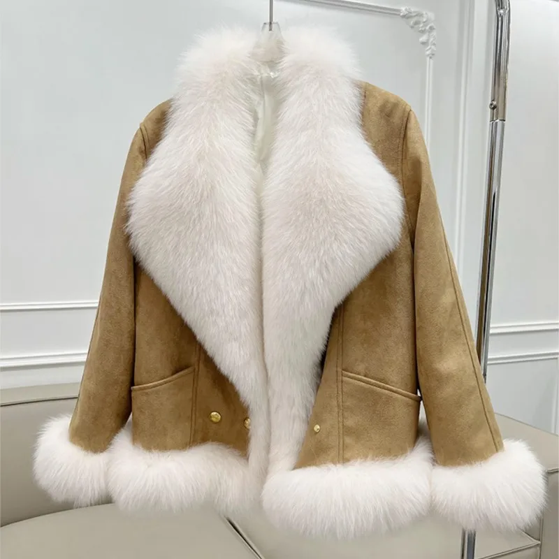 Zdfurs*light Luxury And Expensive Fox Fur Fur Coat For Women Down