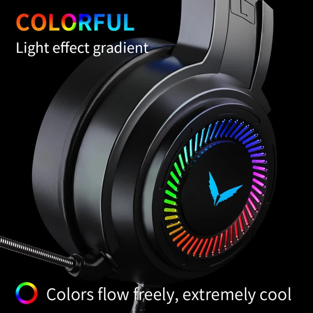 G58 Computer Headphone Wired Gaming Earphones Headset With Microphone Noise Reduction For PC Laptop Mobile Phone
