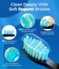 Electric Toothbrush for Adults with 8 Brush Heads, Sonic Electric Toothbrush with 40000 VPM Deep Clean 5 Modes, Rechargeable 3