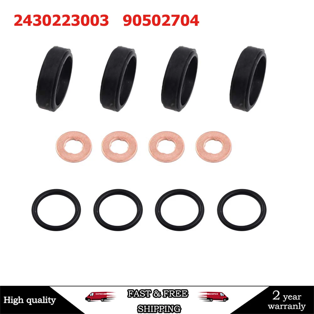 

2430223003 90502704 90500732 821675 New Fit For Opel Vauxhall Vectra Astra G Fuel Injector Seals Washers O-Ring Kits