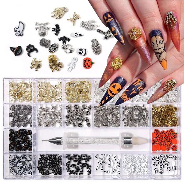 Christmas Glitter 3D Nail Art Rhinestones Charm Gem Jewelry Nail Art  Accessories