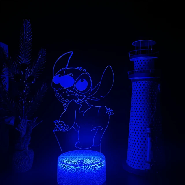 Lanterne de nuit Disney Stitch, plate-forme animale de dessin animé, lumière  mignonne, décoration de fête, cadeau d'activité pour enfant, mini boîte,  lampe de table - AliExpress