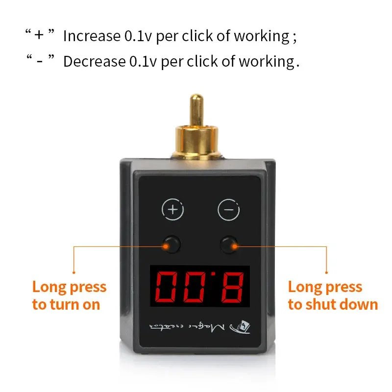 Tattoo power supply tattoo battery pack Wireless Tattoo Power Supply Rechargable Battery For Rotary Machine