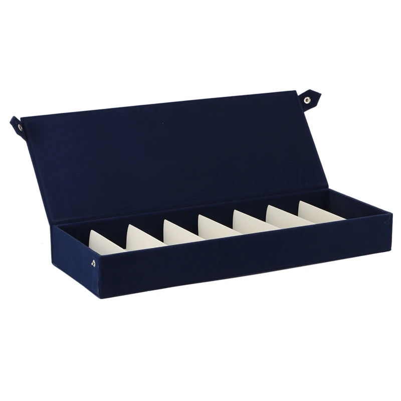 

8 Grid Deerskin Velvet Glasses Storage Box Glasses Display Box Sunglasses Storage Display Box