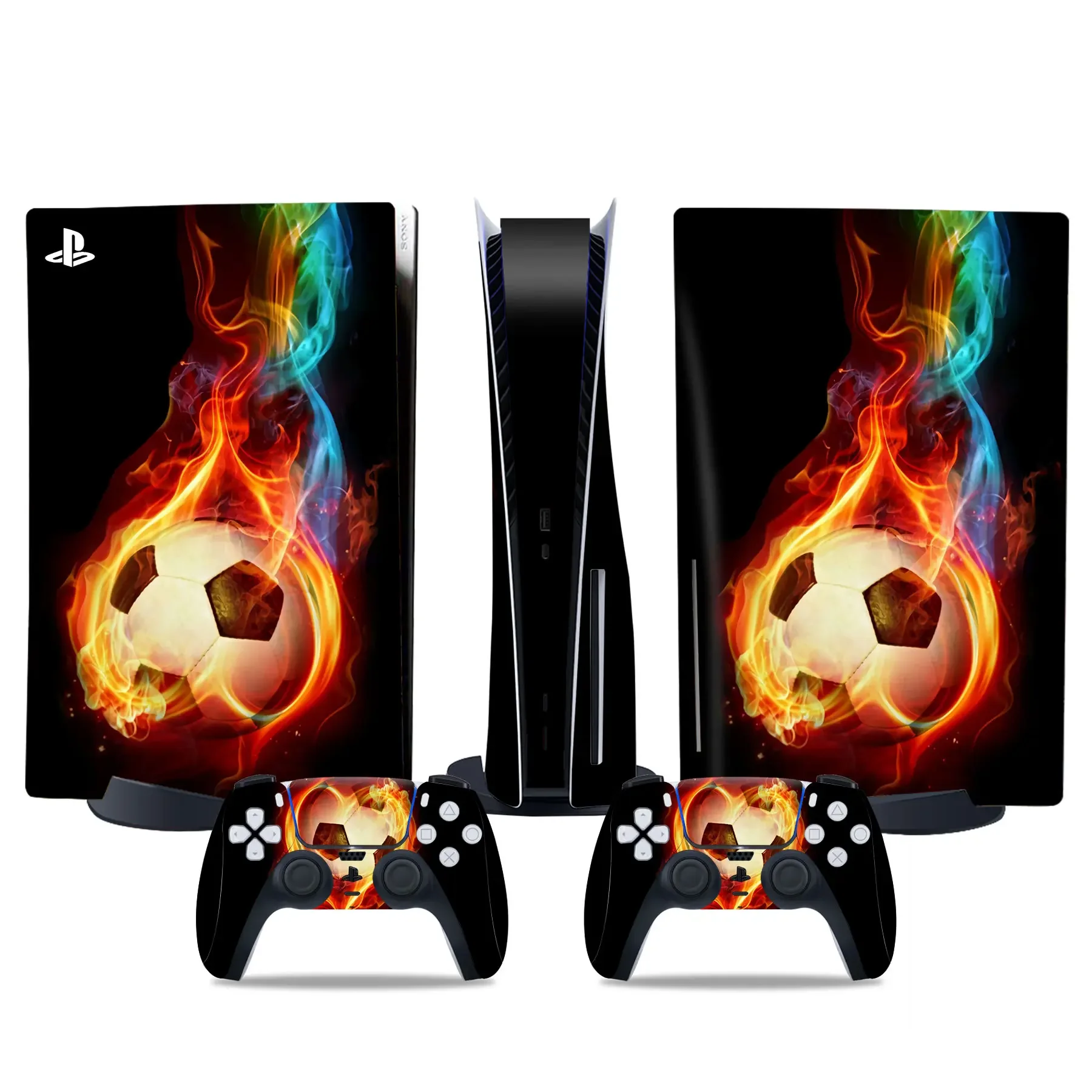 Football Game Anime Personalizzato Ps5 Disc Vinyl Skin Stickers Per Ps5 Disc Controller Console Skin Stickers