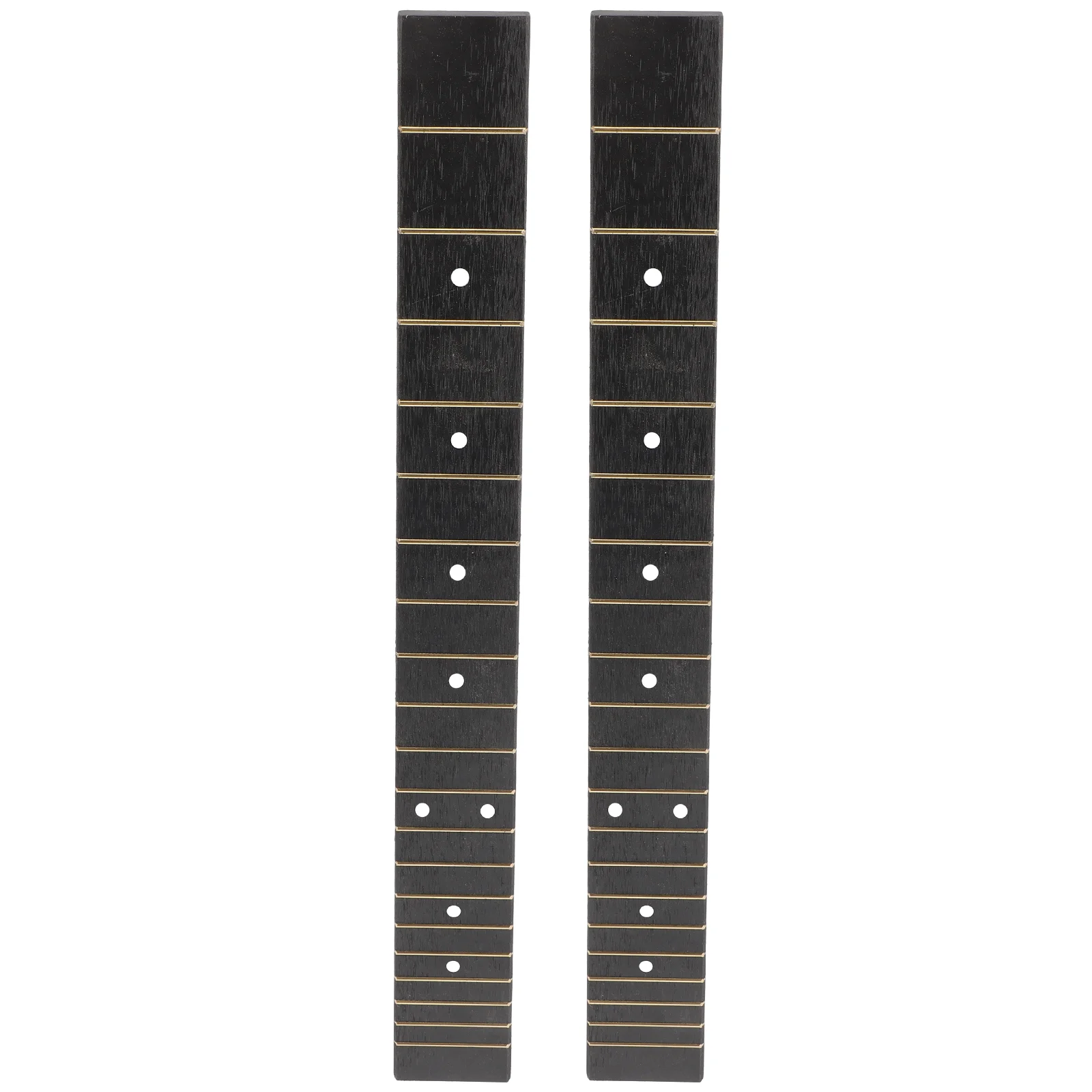 

2 Pcs Guitar Accessory Fret Board Guitars Fretboard Replacement Parts Rosewood ABS Fingerboard Folk