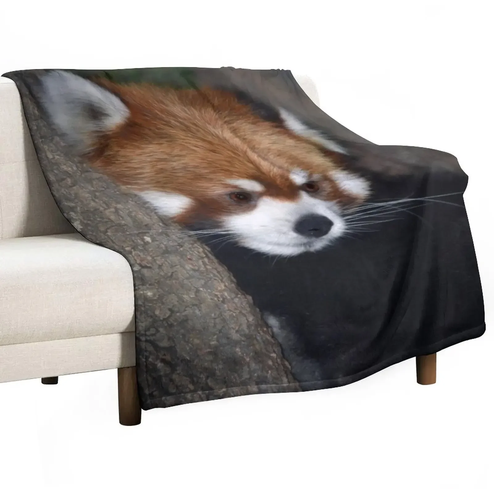 

Red Panda Throw Blanket Cute Plaid Giant Sofa For Decorative Sofa Blankets