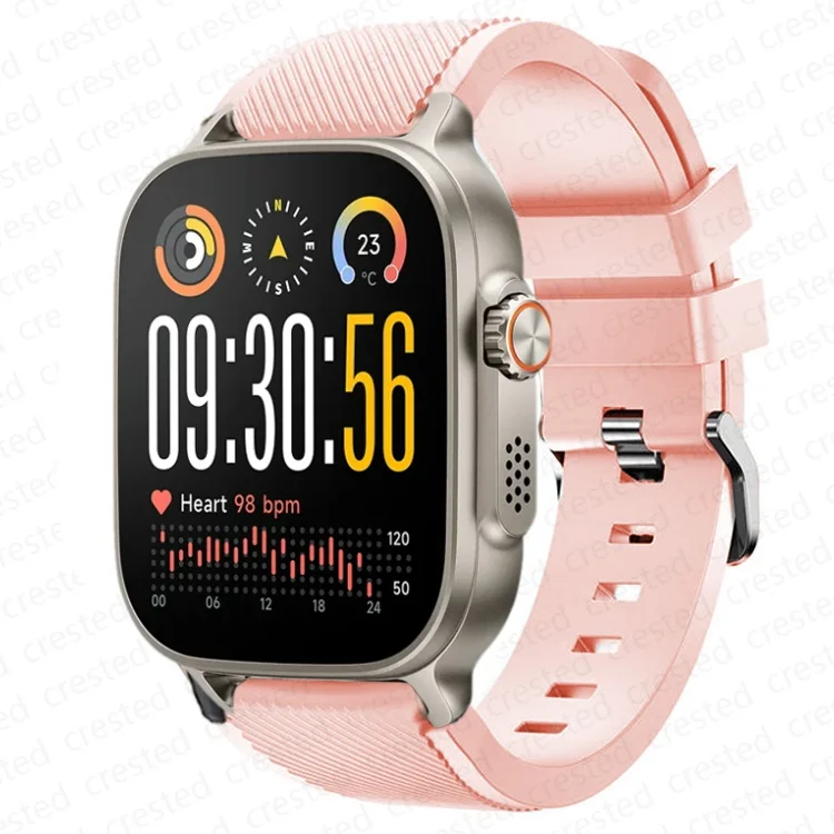 Sport Silicone Band Replacement Bracelet - Premium 22mm Watch Strap