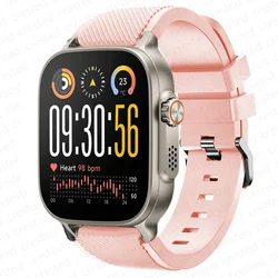 Sport Silicone Band Replacement Bracelet - Premium 22mm Watch Strap for Realme Watch S S Pro (Vintage rose)
