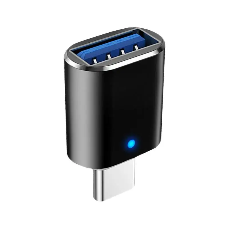 

Type C To USB To USB 3.0 Adapter With Light Adapter USB-to-USB Adapters Compatible Adaptador Converter For
