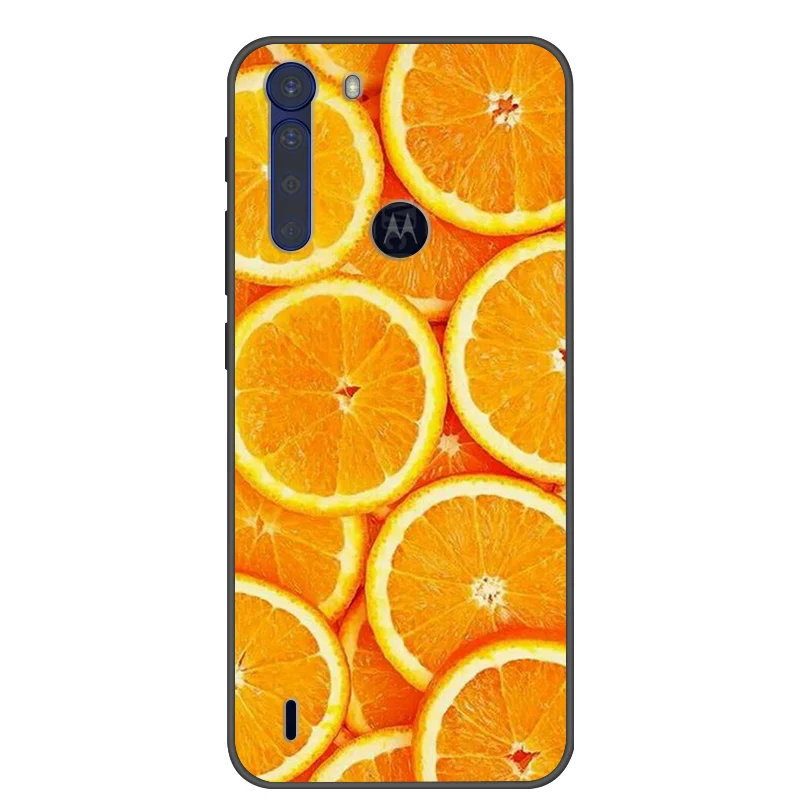 Fashionable Cool Soft Silicone Cover for Motorola One Fusion+ Phone