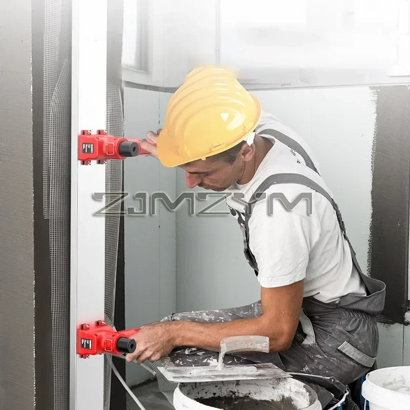 Electric Concrete Scraping Ruler wall Leveling Ruler Stainless Steel Leveling Machine High Capacity Lithium Vibrating