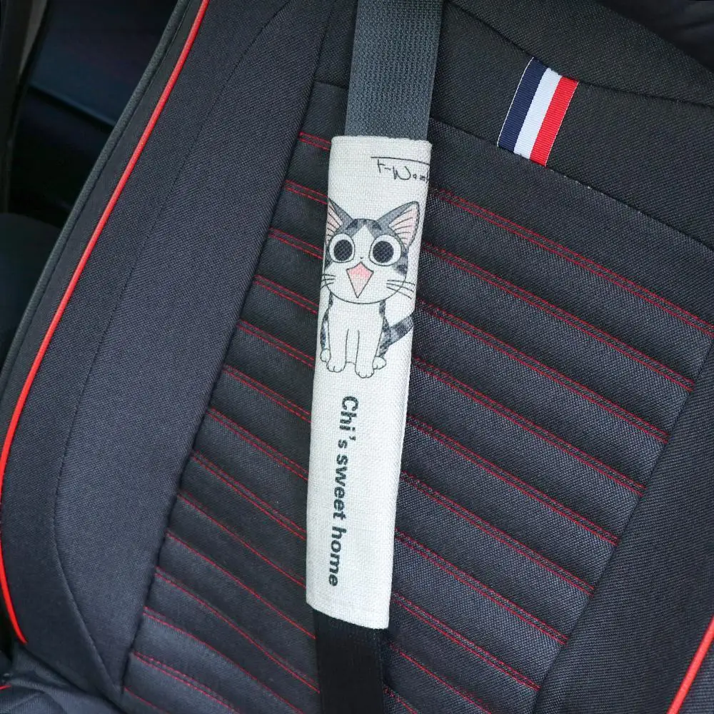 Cartoon Seat Belt Car Seat Belt Shoulder Pad Car Shoulder Protector Accessories Interior Protector