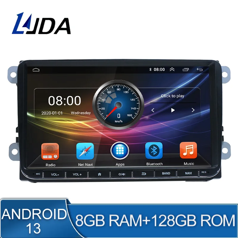 

8G+128G Android 11 Car Multimedia Player For Volkswagen VW Passat B6 Touran GOLF5 POLO jetta 2 Din Radio no dvd GPS Stereo DSP