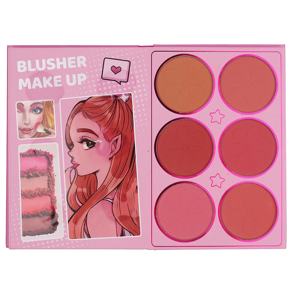 67 Colors 5 Pages Superstar Eye Shadow Palette Book Glitter Highlight Blusher Eyeshadow Professional Makeup for Eyes
