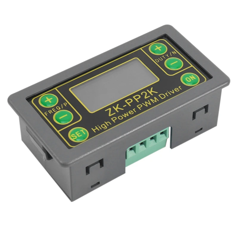 ZK-PP2K PWM 모터 속도 컨트롤러 레귤레이터, 조절식 LED 조광기 펄스 주파수 듀티비, DC 3.3-30V, 12V, 24V, 8A, 150W