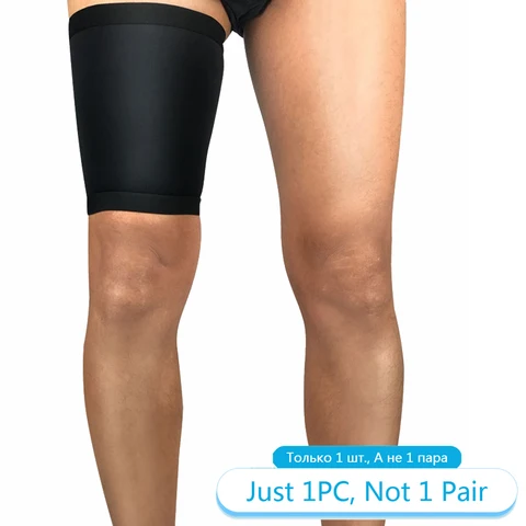 Thigh Wrap Hamstring Brace Support Compression Sleeve for Pulled Hamstring Strain Injury Tendonitis Rehab and Recovery New