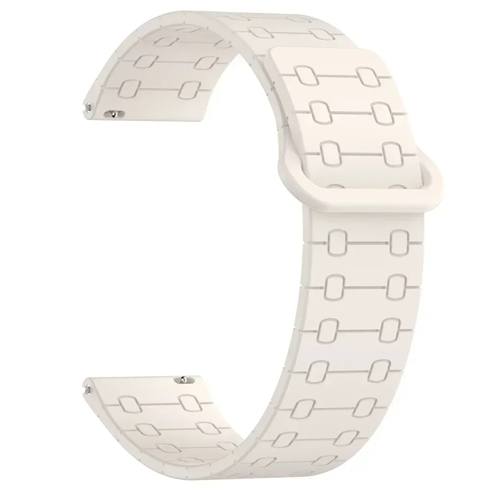 Silicone Magnetic Loop Strap - 22mm Sport Wristband Bracelet
