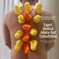 Household Cupping Silicon Vacuum Suck Device Massage Therapy Tools Muscles Fascia Body Relax Relief Pain Cupping Cups Ventuze