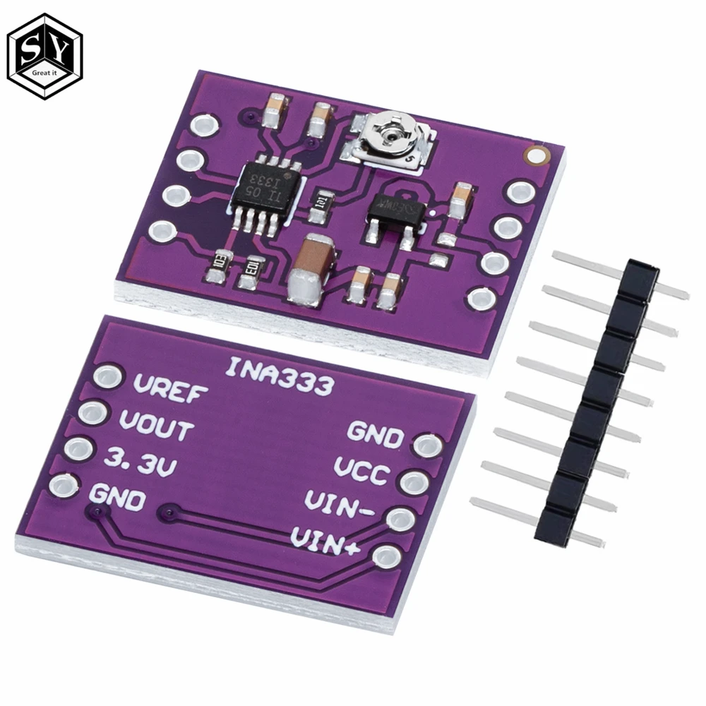 Ina333 Module Ina333aidgkr Datasheet INA333 Human Micro Signal Multifunctional Three ...