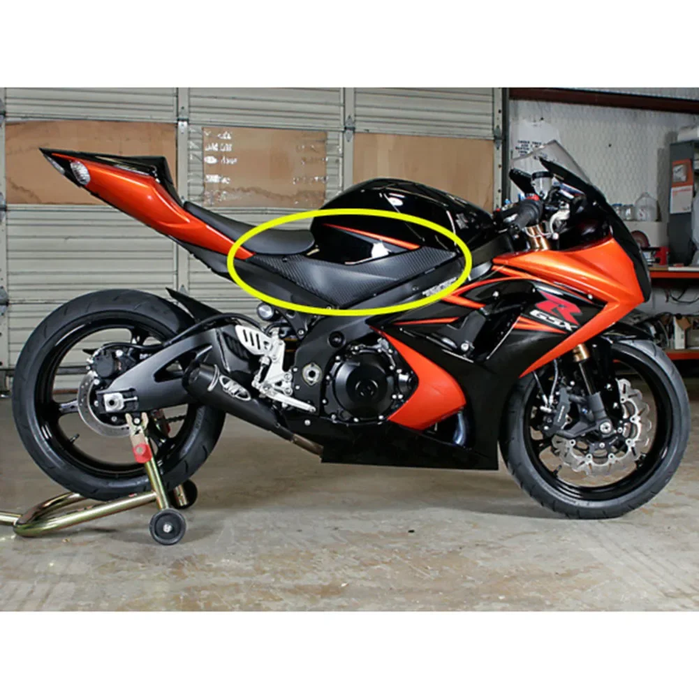 Motorcycle Carbon Fiber TANK SIDE FAIRING PANEL GAS TANK COVER FOR SUZUKI GSXR1000 2007 2008 K7