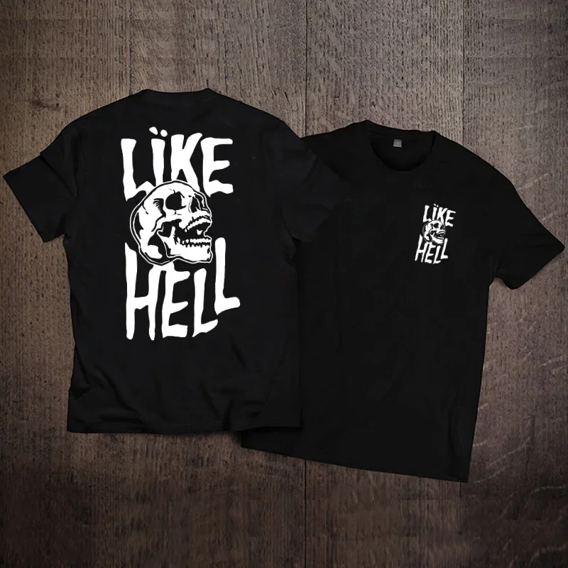 American Motorcycle Brand MGT Spring and Summer New Pattern Printing Daily Travel Sports Men and Women The Same T-shirt